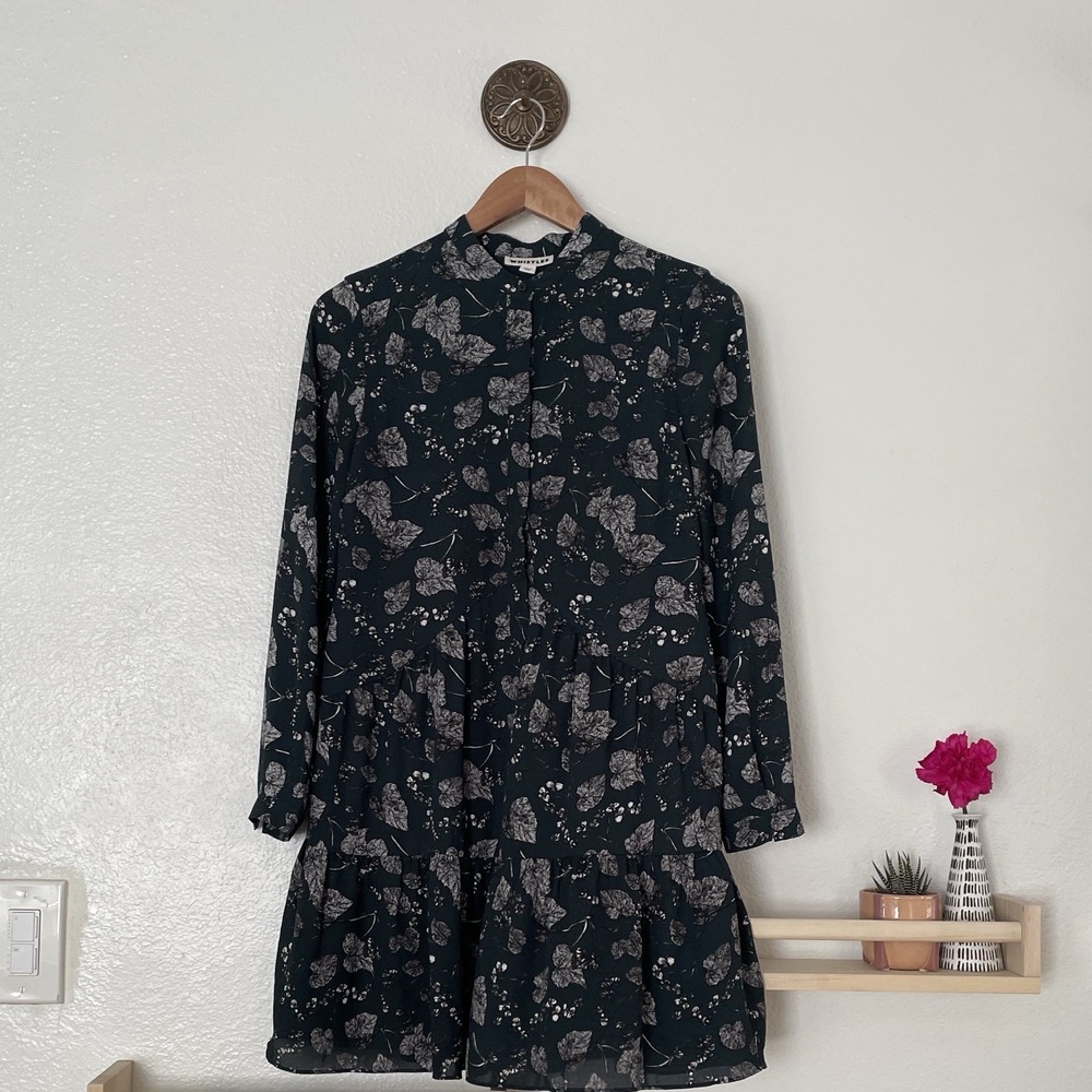 Whistles Autumn Leaf Shirt‎ Dress